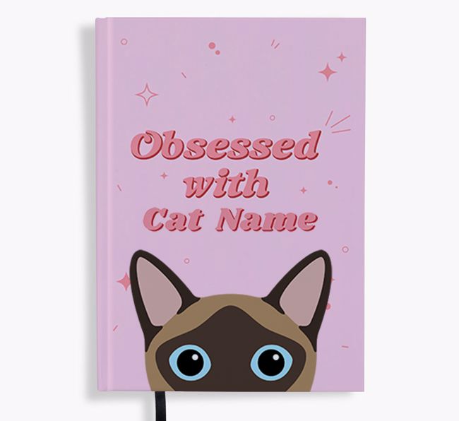 Obsessed: Personalised {breedFullName} Notebook